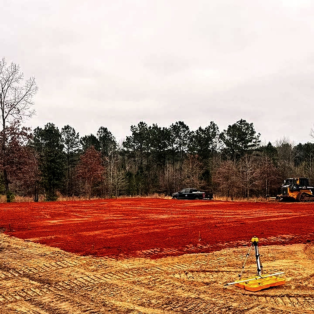 Laser-graded pad — Texarkana AR